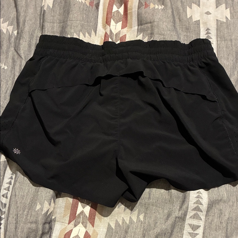 Athleta Women's Black Athletic Shorts - Picture 3 of 3